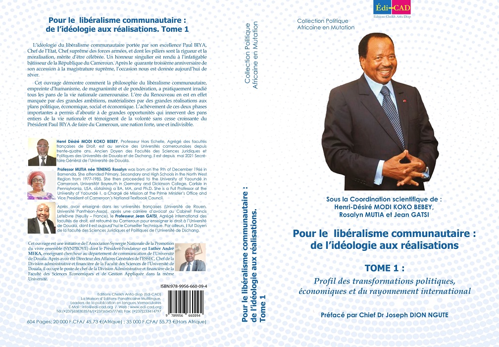 Pour le  libéralisme communautaire : de l’idéologie aux réalisations. TOME 1 : Profil des transformations politiques, économiques et du rayonnement international
